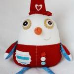 Boobeloobie Slushy The Snowman In Red, Blue And..