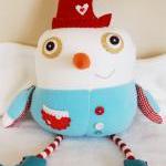 Boobeloobie Slushy The Snowman In Red, White And..